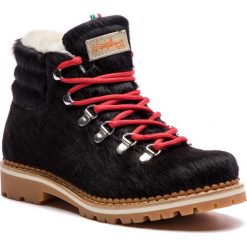 Trapery MONTELLIANA - Margherita Black. Czarne śniegowce i trapery damskie Montelliana, z polaru. Za 1,540.00 zł.
