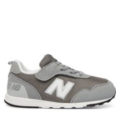 Sneakersy New Balance. Szare trampki i tenisówki chłopięce New Balance, bez wzorów, bez zapięcia. Za 179.99 zł.