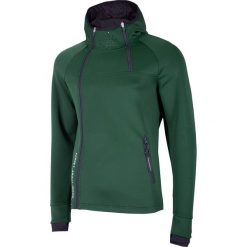 Bluza męska BLM212 - ciemna zieleń. Zielone bluzy męskie 4f, m, bez wzorów, z dzianiny, z kapturem. W wyprzedaży za 79.99 zł.