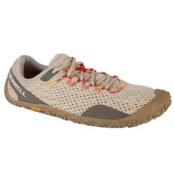 Buty do biegania męskie, Merrell Vapor Glove 6. Brązowe buty sportowe męskie Merrell, z gumy, bez zapięcia, do biegania. Za 549.99 zł.