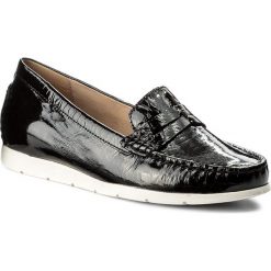 Mokasyny CAPRICE - 9-24251-20 Black Naplak 017. Czarne mokasyny damskie Caprice, z materiału. W wyprzedaży za 179.00 zł.