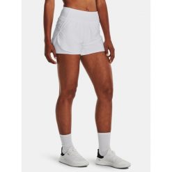 Spodenki Damskie Sportowe Under Armour Vanish 2in1 Short. Białe szorty sportowe damskie Under Armour, bez wzorów, sportowe, na fitness i siłownię. W wyprzedaży za 129.99 zł.