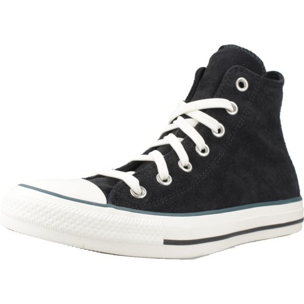 Buty CONVERSE CHUCK TAYLOR ALL STAR CONTRAST SUEDE Czarny. Czarne trekkingi damskie Converse, trekkingowe. Za 363.50 zł.