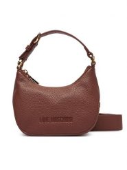 LOVE MOSCHINO Torebka JC4019PP1PLT0200 Brązowy. Brązowe torebki do ręki damskie Love Moschino, bez wzorów, ze skóry, bez dodatków. Za 919.99 zł.