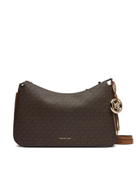 MICHAEL Michael Kors Torebka 30F5GY5M2B Brązowy. Brązowe torebki do ręki damskie MICHAEL Michael Kors, bez wzorów, bez dodatków. Za 1,579.00 zł.