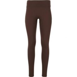 Damskie legginsy Athlecia Luxe. Brązowe legginsy damskie Athlecia, bez wzorów, z materiału, na fitness i siłownię. Za 223.00 zł.