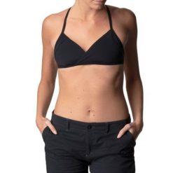 Góra od bikini Houdini Drifter Top. Brązowe bikini damskie Houdini, xs, bez wzorów, z elastanu, bez kołnierzyka, bez ramiączek. Za 102.00 zł.