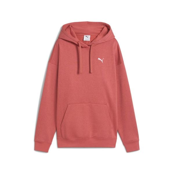 Damska luźna bluza z kapturem Puma FL B. Czerwone bluzy damskie Puma, m, bez wzorów, z materiału, z kapturem. Za 168.99 zł.