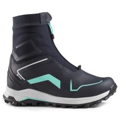 Buty turystyczne damskie Quechua SH900 Pro mountain Mid wodoodporne. Niebieskie obuwie sportowe damskie QUECHUA, na zimę, trekkingowe. W wyprzedaży za 399.99 zł.