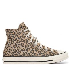 Trampki Converse. Brązowe trampki i tenisówki damskie Converse, bez wzorów, retro, bez zapięcia. Za 419.99 zł.