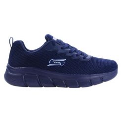 Buty na co dzień męskie SKECHERS BOBS B FLEX CHILL. Czarne buty sportowe męskie Skechers, bez zapięcia, do biegania. Za 219.00 zł.