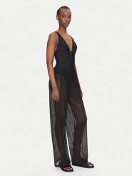 Hunkemöller Spodnie materiałowe 301754 Czarny Relaxed Fit. Czarne spodnie materiałowe damskie Hunkemöller, l, bez wzorów, z materiału. Za 89.99 zł.