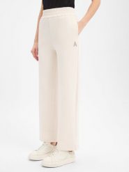 Armani Exchange spodnie dresowe Kobiety biały, M. Białe spodnie dresowe damskie Armani Exchange, m, bez wzorów, z bawełny. Za 379.95 zł.