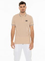 Koszulka polo na co dzień na siłownię. Niebieskie koszulki polo męskie LEONE 1947 APPAREL, m, bez wzorów, biznesowe, bez ramiączek. Za 218.92 zł.