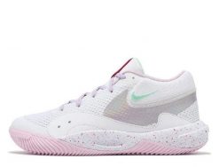 Buty halowe Nike Hyperquick SE. Białe obuwie sportowe damskie Nike, bez wzorów, z gumy, do siatkówki, nike court. Za 432.50 zł.