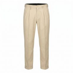Spodnie Golfino. Brązowe spodnie sportowe męskie GOLFINO, m, bez wzorów, z materiału, na golfa. Za 384.50 zł.