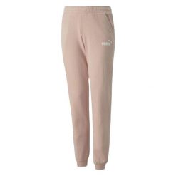 Spodnie Do Joggingu Dla Dziewczynki Alpha. Czerwone spodnie materiałowe dla dziewczynek Puma, bez wzorów, z bawełny. Za 185.99 zł.