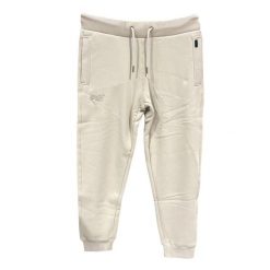 Spodnie do biegania Superdry Essential. Brązowe spodnie sportowe męskie Superdry., s, z aplikacjami, z bawełny, do biegania. Za 353.85 zł.