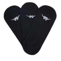 Stopki Kappa. Czarne skarpety damskie Kappa, bez wzorów. Za 24.99 zł.