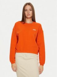 American Vintage Bluza Izubird IZU03AH24 Pomarańczowy Regular Fit. Brązowe bluzy damskie American Vintage, s, bez wzorów, z bawełny, bez kaptura. Za 229.99 zł.