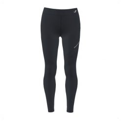 Legginsy do biegania damskie Joma R-Nature Long Tights. Czarne legginsy damskie Joma, bez wzorów, do biegania. Za 119.99 zł.