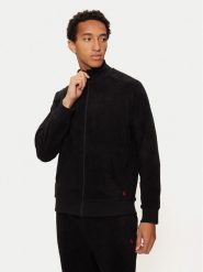 Polo Ralph Lauren Polar 714950620003 Czarny Regular Fit. Czarne bluzy męskie Polo Ralph Lauren, l, bez wzorów, z polaru, bez kaptura. Za 499.99 zł.