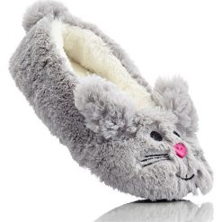 Kapcie "Zając" bonprix szary. Baleriny damskie marki bonprix. Za 24.99 zł.