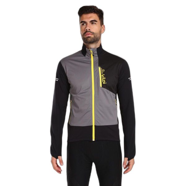 Kurtka narciarska Kilpi Nordim. Szare kurtki męskie Kilpi, m, bez wzorów, do biegania. Za 370.41 zł.