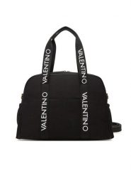 Valentino Torebka Candle VBS7DD58 Czarny. Czarne torebki do ręki damskie Valentino, bez wzorów, z materiału, bez dodatków. Za 479.99 zł.