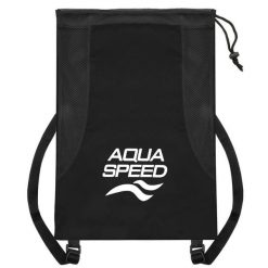 Worek na sprzęt plecak Aqua Speed Mesh Backpack. Białe plecaki damskie Aqua-Speed, bez wzorów, z meshu. Za 39.99 zł.