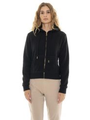 Kurtka z kaptur na co dzień na siłownię. Czarne kurtki damskie LEONE 1947 APPAREL, l, bez wzorów, bez kaptura, na fitness i siłownię. Za 547.30 zł.