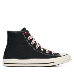 Trampki Converse. Czarne trampki i tenisówki dziewczęce Converse, bez wzorów, bez zapięcia. Za 299.99 zł.