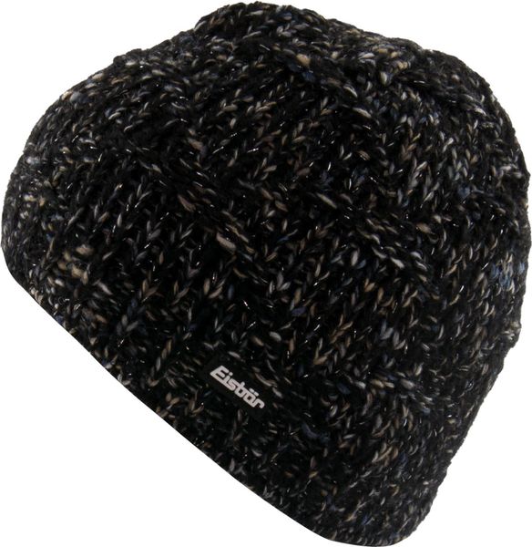 Czapka damska Eisbär Netta 50 cm, czarna. Czarne czapki i kapelusze damskie Eisbar, na zimę, bez wzorów, z polaru, eleganckie. Za 148.99 zł.