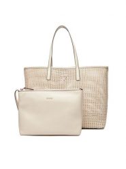 Guess Torebka Brigitta HWWZ72 06240 Écru. Torebki do ręki damskie Guess, z aplikacjami, ze skóry, bez dodatków. Za 579.99 zł.