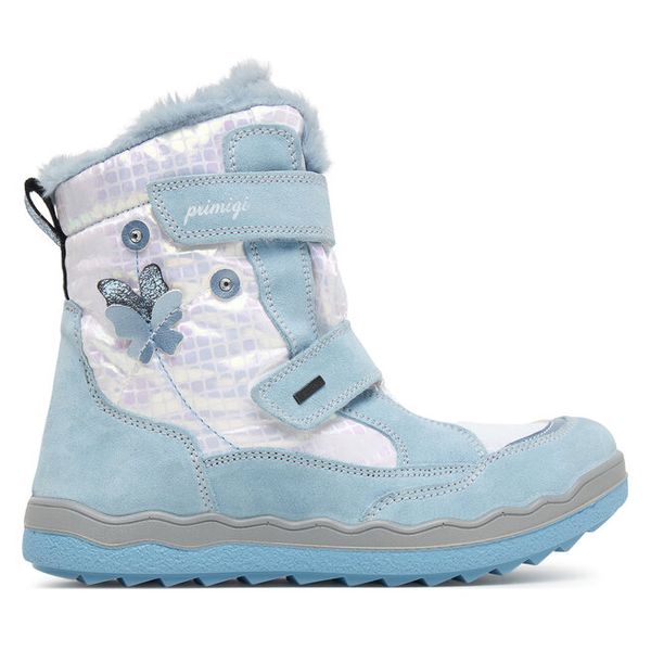 Śniegowce Primigi. Niebieskie śniegowce dziewczęce Primigi, z gore-texu, bez zapięcia. Za 439.99 zł.