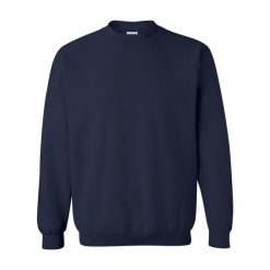 Bluza Rozpinana Z Grubej Mieszanki Dla Dorosłych Unisex. Niebieskie bluzy męskie Gildan, m, bez wzorów, bez kaptura. Za 77.99 zł.