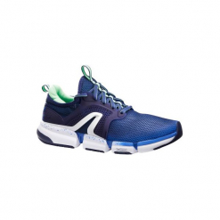 Buty damskie do szybkiego marszu PW 590 Xtense w kolorze niebiesko-zielonym. Obuwie sportowe damskie marki MAKE ME BIO. Za 199.99 zł.