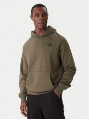 The North Face Bluza Edge Of Light NF0A8E3K Zielony Regular Fit. Zielone bluzy męskie The North Face, l, bez wzorów, z bawełny, bez kaptura. Za 349.99 zł.