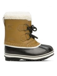 Sorel Śniegowce Yoot Pac Tp Wp 2117082259 Brązowy. Brązowe buty zimowe chłopięce Sorel, bez wzorów, ze skóry, bez zapięcia. Za 349.99 zł.