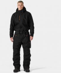 Kurtka męska Helly Hansen Winter overalls Kensington Connect Winter Suit, black 2XL. Czarne kurtki męskie Helly Hansen, m, bez wzorów, bez kaptura. Za 1,117.71 zł.