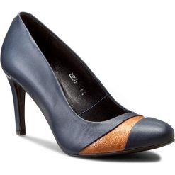 Półbuty SERGIO BARDI - Edda FW127279917MP 201. Niebieskie półbuty damskie Sergio Bardi, ze skóry. W wyprzedaży za 189.00 zł.