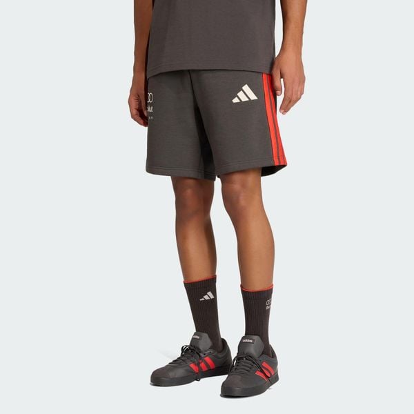 SZORTY AUDI REVOLUT F1 TEAM DNA. Czarne krótkie spodenki sportowe męskie Adidas, m, bez wzorów, z bawełny. Za 199.00 zł.