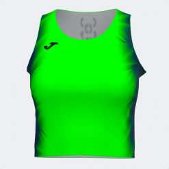 Damski tank top Joma Top Elite Xi. Niebieskie t-shirty damskie Joma, l, bez wzorów, sportowe, bez kołnierzyka. Za 155.30 zł.