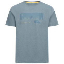 T-shirt Trespass Jacub. Niebieskie t-shirty męskie Trespass, l, bez wzorów, z materiału, bez kołnierzyka. Za 151.00 zł.