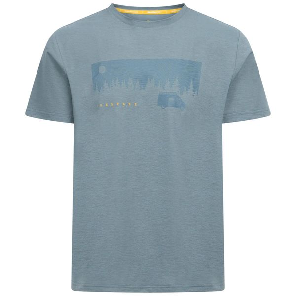 T-shirt Trespass Jacub. Niebieskie t-shirty męskie Trespass, l, bez wzorów, z materiału, bez kołnierzyka. Za 151.00 zł.