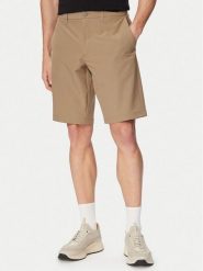 BOSS Szorty materiałowe S Commuter 10.5 Inch 50540337 Zielony jasny Slim Fit. Zielone szorty męskie Boss, m, bez wzorów, z materiału. Za 549.99 zł.