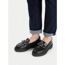 Loafersy DeeZee. Czarne mokasyny damskie DeeZee. Za 139.99 zł.