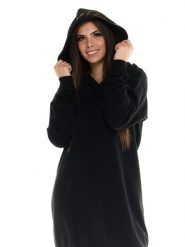 Bluza z kaptur na co dzień na siłownię. Szare bluzy damskie LEONE 1947 APPAREL, bez wzorów, bez kaptura. Za 105.21 zł.