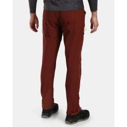 Spodnie Kilpi Villain. Czerwone spodnie sportowe męskie Kilpi, na lato, l, bez wzorów, z nylonu, trekkingowe. Za 473.69 zł.