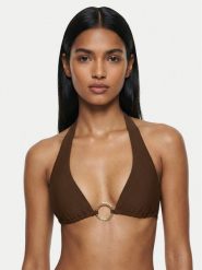 Bardot Góra od bikini Jayda Halter 60324TB Brązowy. Brązowe bikini damskie Bardot, s, bez wzorów. Za 199.99 zł.